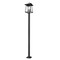 Z-Lite Rainer 5 Light Outdoor Post Mounted Fixture, 15.5in. W x 120in. H, Black 5015PHXLS-536P-BK - alternate 6
